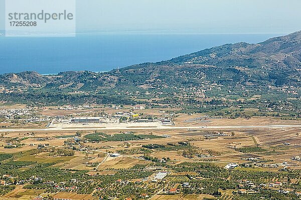 Übersicht Flughafen Zakynthos (ZTH) Airport in Griechenland