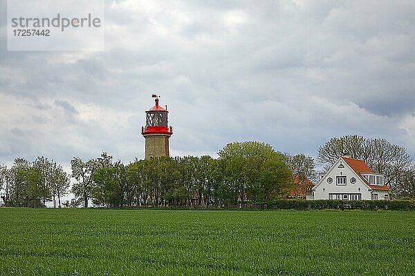 Leuchtturm Staberhuk  Insel Fehmarn  Schleswig-Holstein  Deutschland  Europa