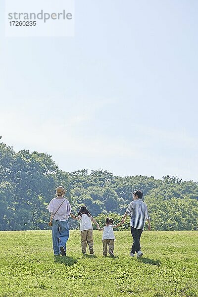 japanische Familie