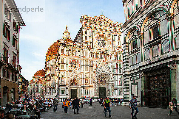 Cattedrale di Santa Maria del Fiore  UNESCO-Weltkulturerbe  Florenz  Toskana  Italien  Europa