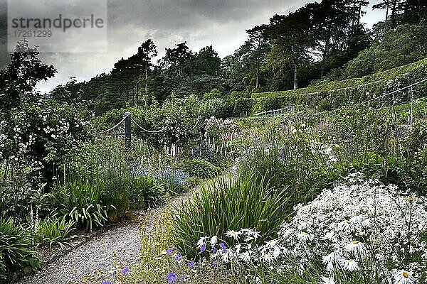Inverewe Gardens  Walled Garden  ummauerter Garten  Osgood Mackenzie  Poolewe  Loch Ewe  Highlands  Hochland  Schottland  Großbritannien  Europa