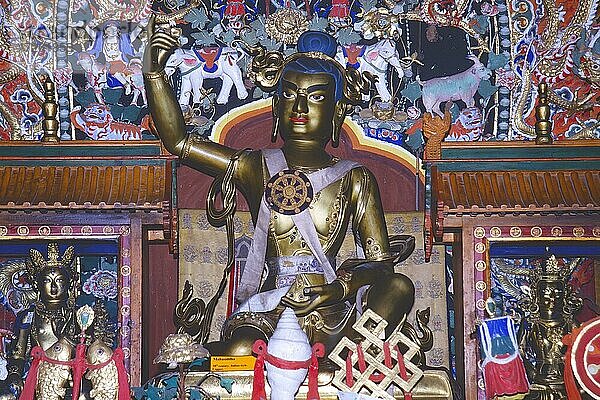 Yadam-Tempel  Duvchinnagwujodba-Gottheit  Choijin-Lama-Tempel  Ulaanbaatar  Mongolei  Asien