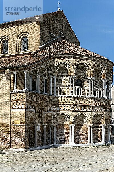 Basilica dei Santi Maria e Donato  Murano  Insel Murano  Venedig  Venetien  Italien  Europa