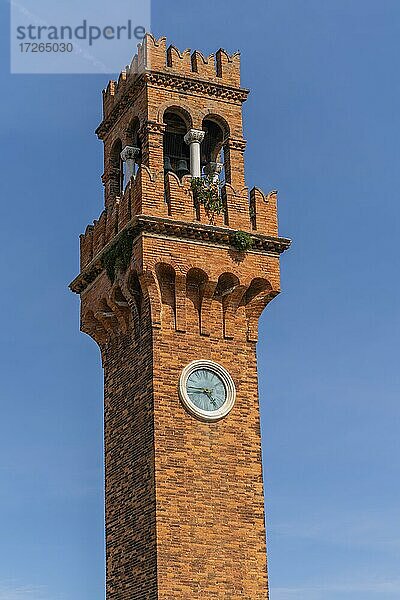 Glockenturm St. Stefano  Murano  Venedig  Venetien  Italien  Europa