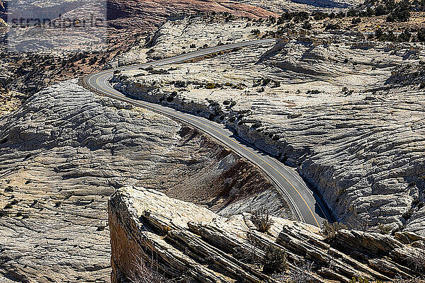USA  Utah  Escalante  Scenic Highway 12 durch Grand Staircase-Escalante National Monument