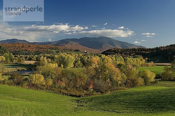 Mt  Mansifield  Pleasant Valley  Cambridge  Vermont  USA  Nordamerika