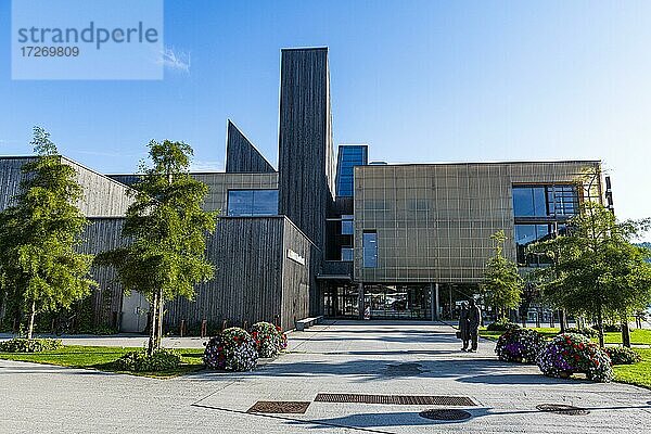 Unesco-Welterbe  Gebäude von Norsk Hydro  Notodden  Norwegen  Europa