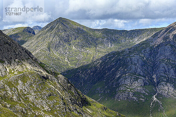 Glen Etive in den schottischen Highlands