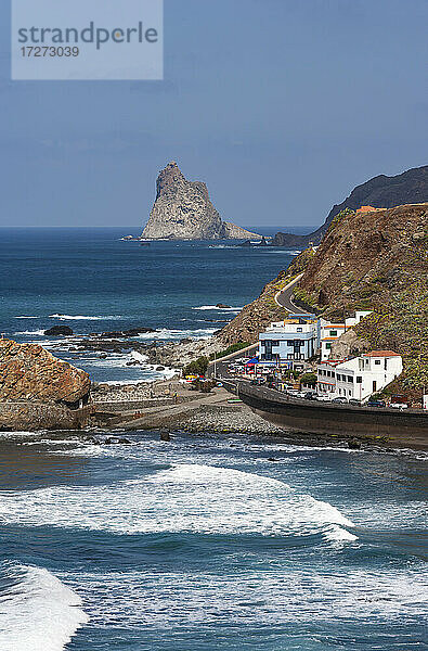 Spanien  Provinz Santa Cruz de Tenerife  Taganana  Abgelegenes Küstendorf auf der Insel Teneriffa