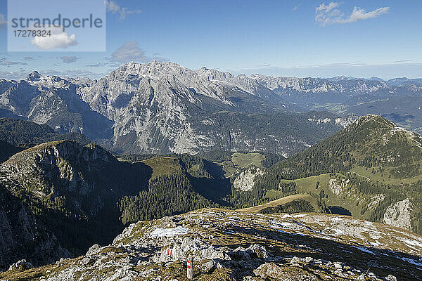 Watzmanngletscher im Nationalpark Berchtesgaden