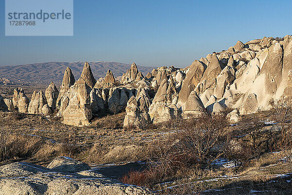 Türkei  Provinz Nevsehir  Goreme  Felsen-Hoodoos im Goreme-Nationalpark