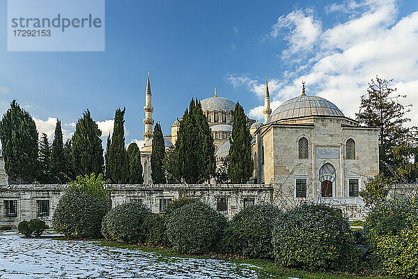 Türkei  Istanbul  Friedhof der königlichen Familie vor der Suleymaniye-Moschee