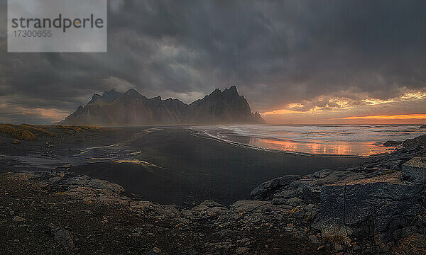 die Heimat des Berges Vestrahorn.