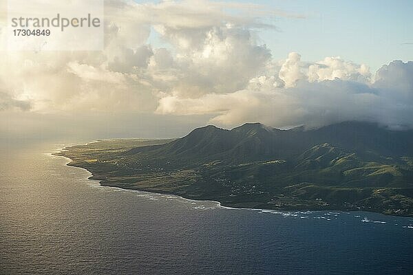 Luftaufnahme von Nevis  St.Kitts und Nevis