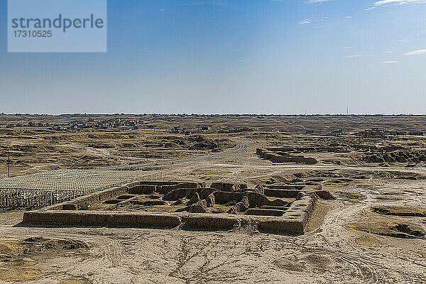 Die alte assyrische Stadt Ashur (Assur)  UNESCO-Welterbestätte  Irak  Naher Osten