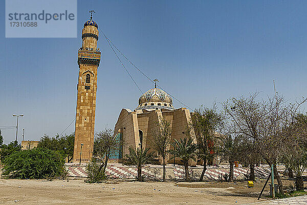 Imam-Ali-Moschee  eine der ältesten Moscheen der Welt  Basra  Irak  Naher Osten