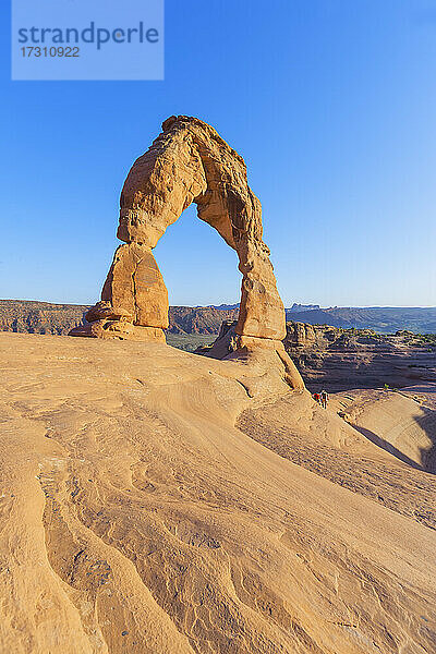 Delicate Arch  Arches National Park  Moab  Utah  Vereinigte Staaten von Amerika  Nord-Amerika