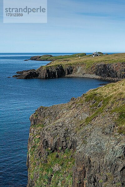 Küste  Borgarfjörður eystri  Austurland  Island  Europa