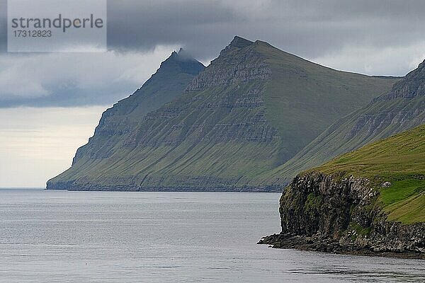 Insel Kalsoy  Djúpini  Färöer-Inseln  Dänemark  Europa