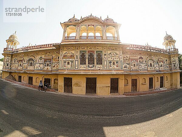 Sisodia Rani Ka Bagh Palast  Jaipur  Rajasthan  Indien  Asien