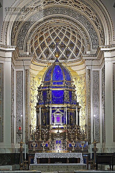 Seitenaltar der Kathedrale von Palermo  Sizilien  Italien  Europa