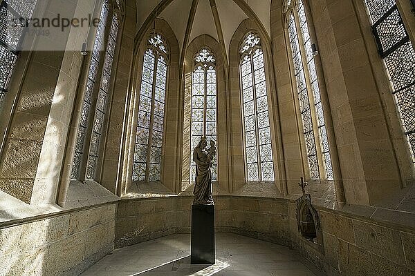 Innenraum des Hildesheimer Doms  Unesco-Welterbe Hildesheim  Niedersachsen  Deutschland  Europa
