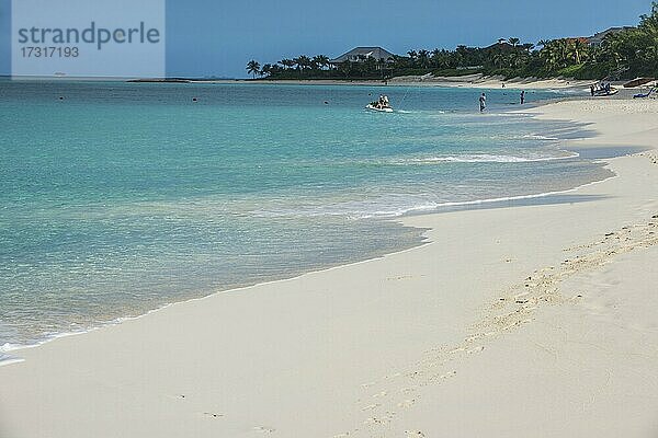 Cabbage Beach  Paradiesinsel  Nassau  New Providence  Karibik  Bahamas  Mittelamerika