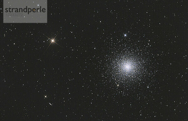 Astrophotographie des Kugelsternhaufens Messier 3 im Sternbild Canes Venatici