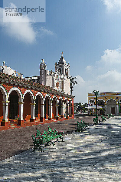 Jarocho Salvador Ferrando Museum im Parque Zaragoza Plaza Tlacotalpan  Tlacotalpan  Veracruz  Mexiko