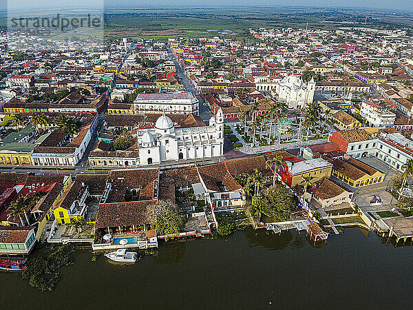 Tlacotalpan Stadt in Veracruz  Mexiko