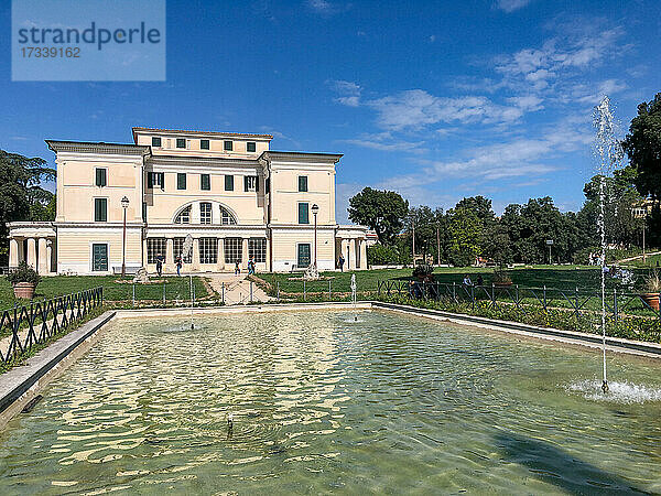 Europa Italien Latium  Rom  Villa Torlonia