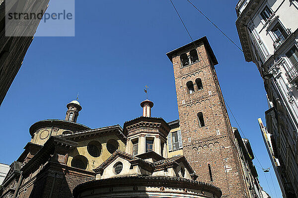 Italien  Lombardei  Mailand  Kirche Santa Maria und San Satiro Detail