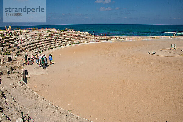 Asien_Naher Osten_Israel_Caesarea Maritima  Das herodianische Hippodrom