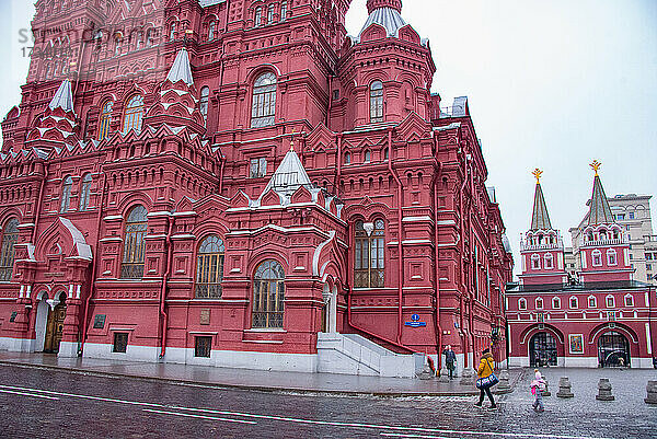 Europa  Russische Föderation  Moskau  Roter Platz  Staatliches Historisches Museum