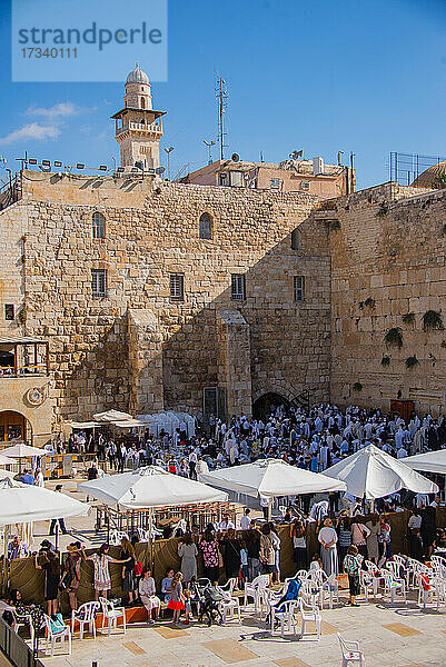 Asien  Naher Osten  Israel  Jerusalem  Bar Mitzvah Zeremonie