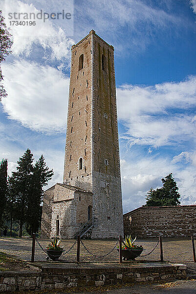 Europa  Italien  Marken  San Severino  Smeducci-Turm