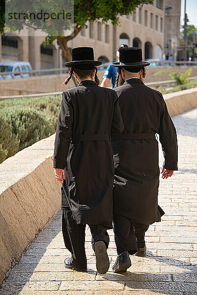 Asien  Naher Osten  Israel  Jerusalem  Altstadt  Haredi-Juden