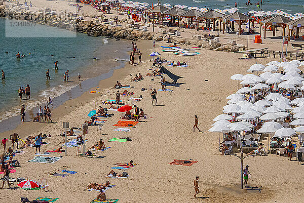 Asien_Naher Osten_Israel_Tel Aviv_Hilton Beach
