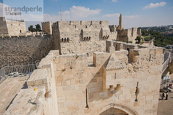 Asien_Naher Osten_Israel_Jerusalem_Alte Stadt_Davidsturm