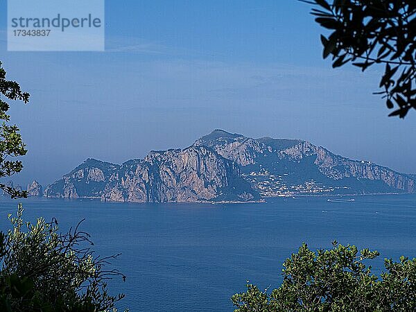 Insel Capri  Punta Campanella  Kalabrien  Italien  Europa