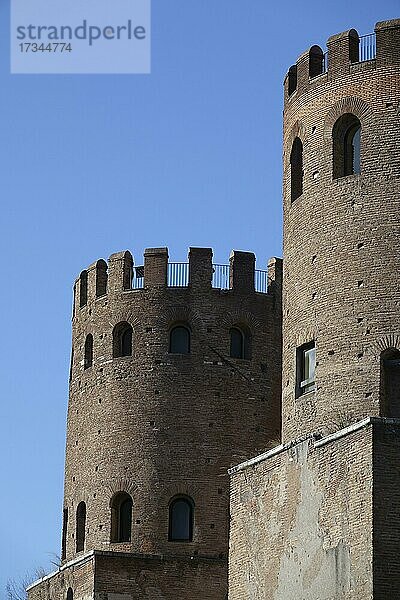 Porta San Sebastiano  Stadttor in Aurelianische Mauer  Rom  Latium  Italien  Europa