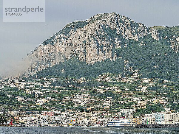 Marina Grande  Capri  Golf von Neapel  Kampanien  Italien  Europa