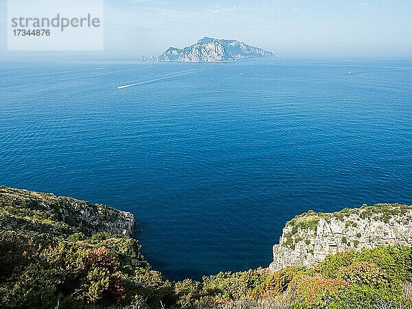 Insel Capri  Punta Campanella  Kalabrien  Italien  Europa