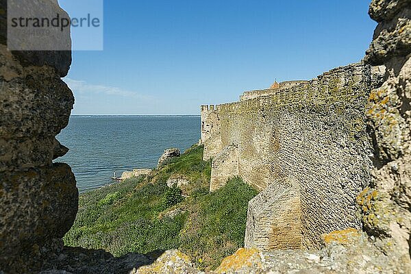 Bilhorod-Dnistrovskyi Festung früher bekannt als Akkerman an der Schwarzmeerküste  Ukraine  Europa
