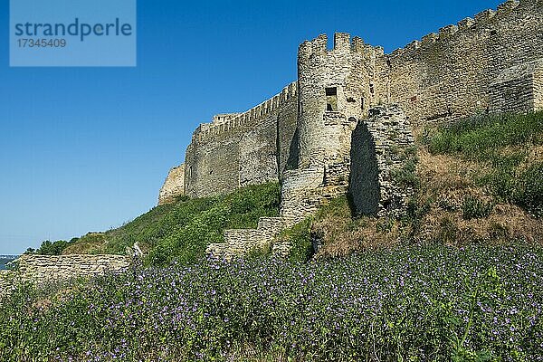 Bilhorod-Dnistrovskyi Festung früher bekannt als Akkerman an der Schwarzmeerküste  Ukraine  Europa