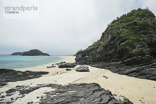 Furuzamami Strand  Zamami Insel  Kerama Inseln  Okinawa  Japan  Asien