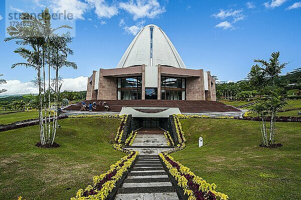 Park des Baha'i-Gotteshauses Samoa  Upolo  Samoa  Südpazifik  Ozeanien