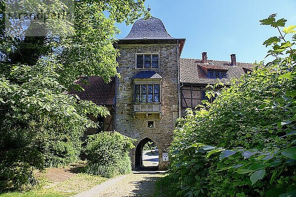 Torturm  Burg Schaumburg  Rinteln  Niedersachsen  Deutschland  Europa