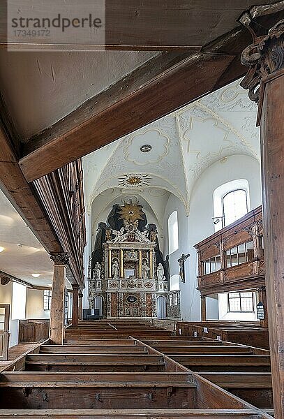 Kulturkirche St. Blasii  Quedlinburg  Sachsen-Anhalt  Deutschland  Europa
