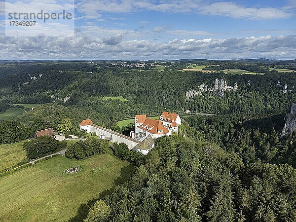 Burg Wildenstein  Leibertingen  Oberes Donautal  Baden-Württemberg  Deutschland  Europa